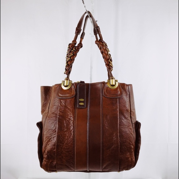 Chloe Handbags - Vintage Chloé LG Lambskin Leather Heloise Hobo Bag